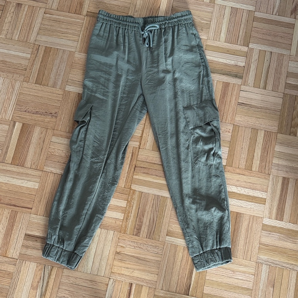 Zara Olive Green Joggers